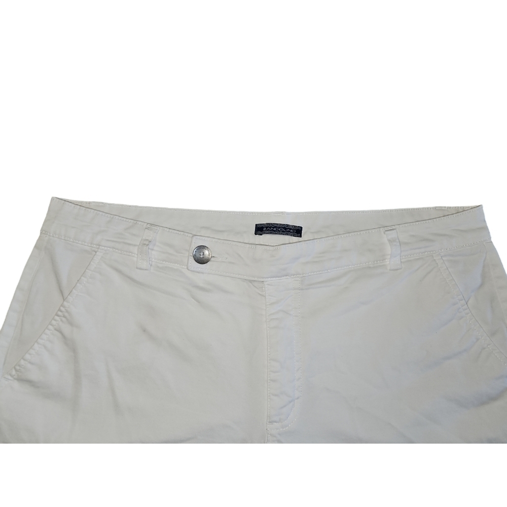 Bandolino Women's White Ivette Bermuda Shorts Size 16 - Picture 6 of 9